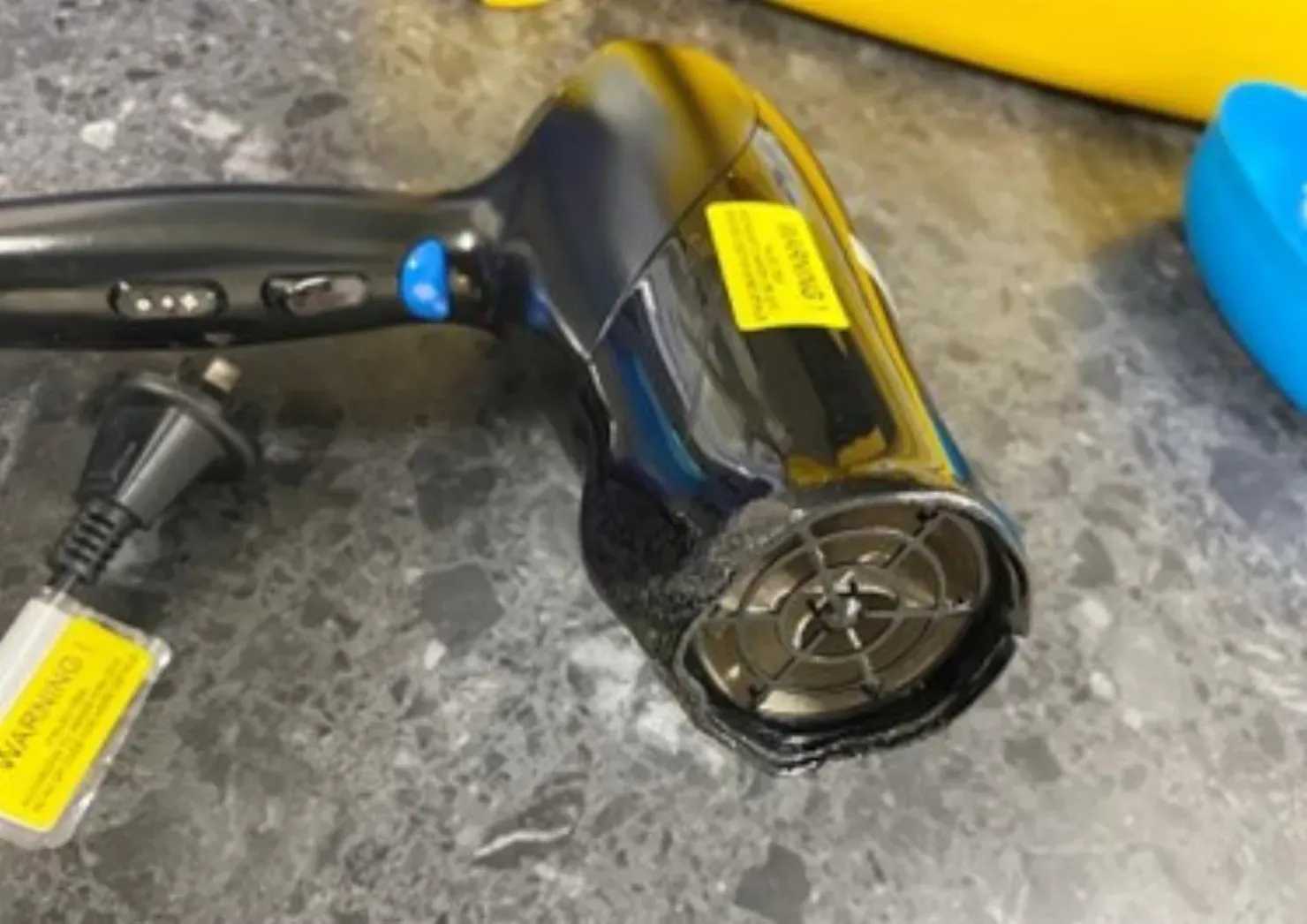 Damaged Hairdryer