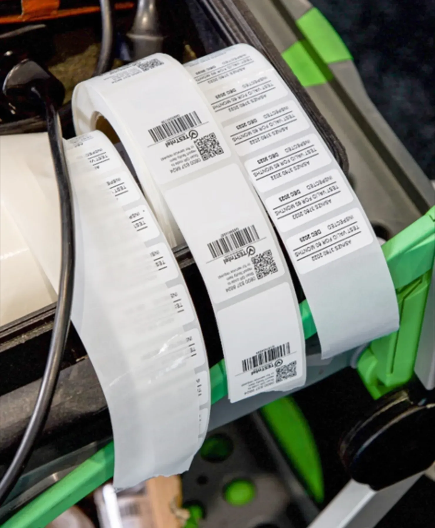 TESTntel PAT Test Labels