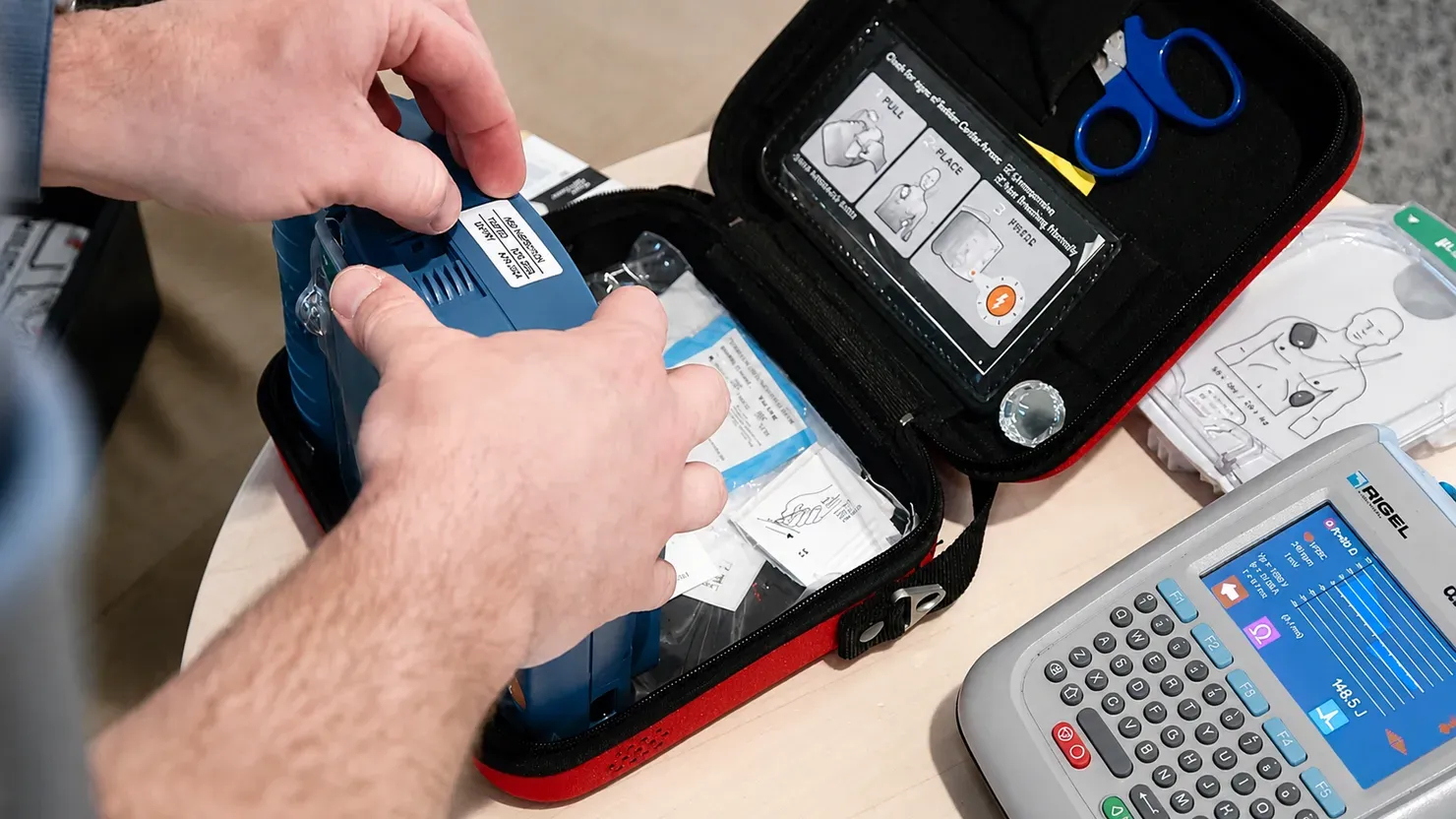 AED Battery Inspection &amp; Replacement