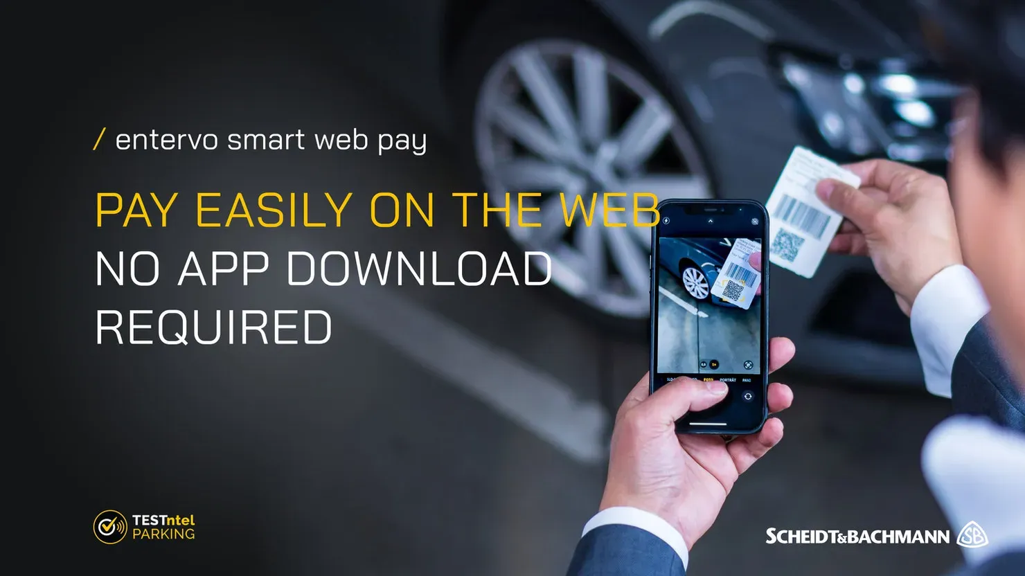 entervo smart web pay_ticketless payment