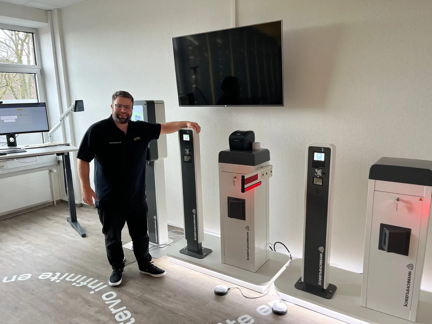 TESTntel Parking Team at Intertraffic 2026, Germany, Parking Hardware